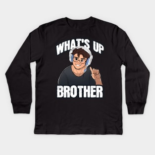 Whats up brother - Special Teams, Special Plays, Tiktok Meme Kids Long Sleeve T-Shirt